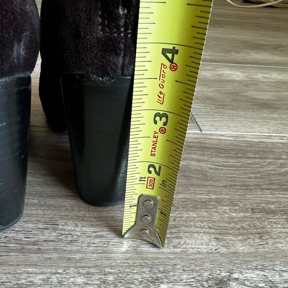 Rag & Bone Newbury rich brown suede bootie size 36=6 in fair condition - Picture 14 of 16